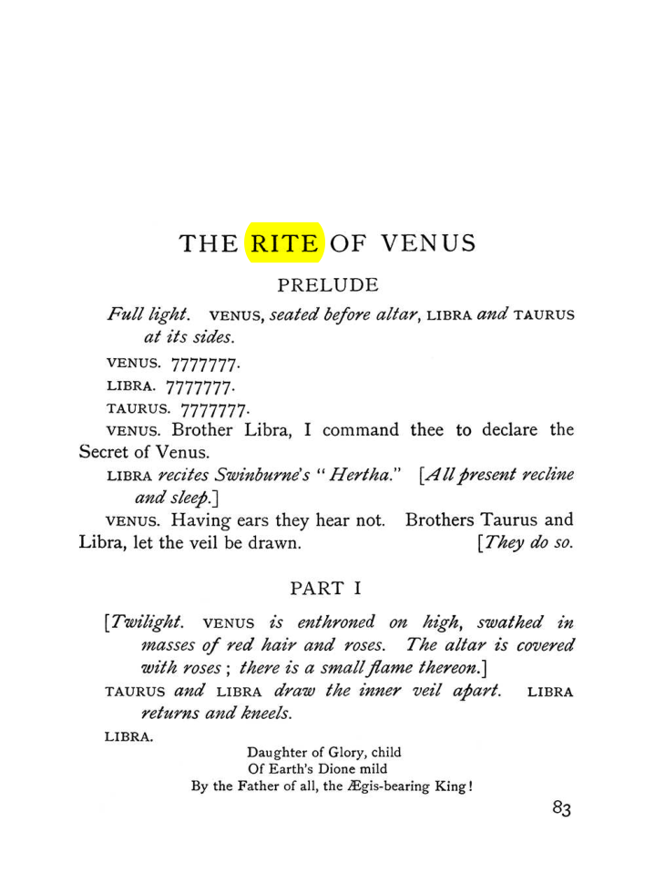 Original scan of The Equinox (Volume I, Number VI), PDF page 261