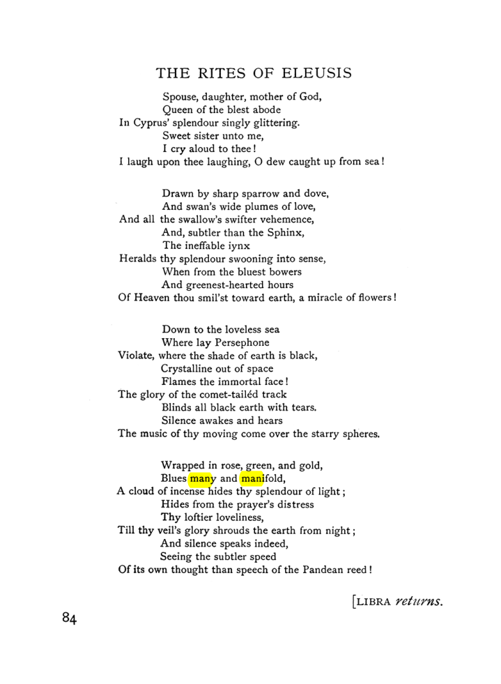 Original scan of The Equinox (Volume I, Number VI), PDF page 262