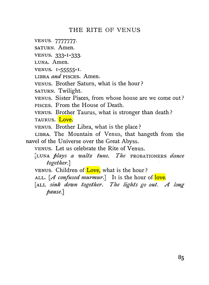 Original scan of The Equinox (Volume I, Number VI), PDF page 263