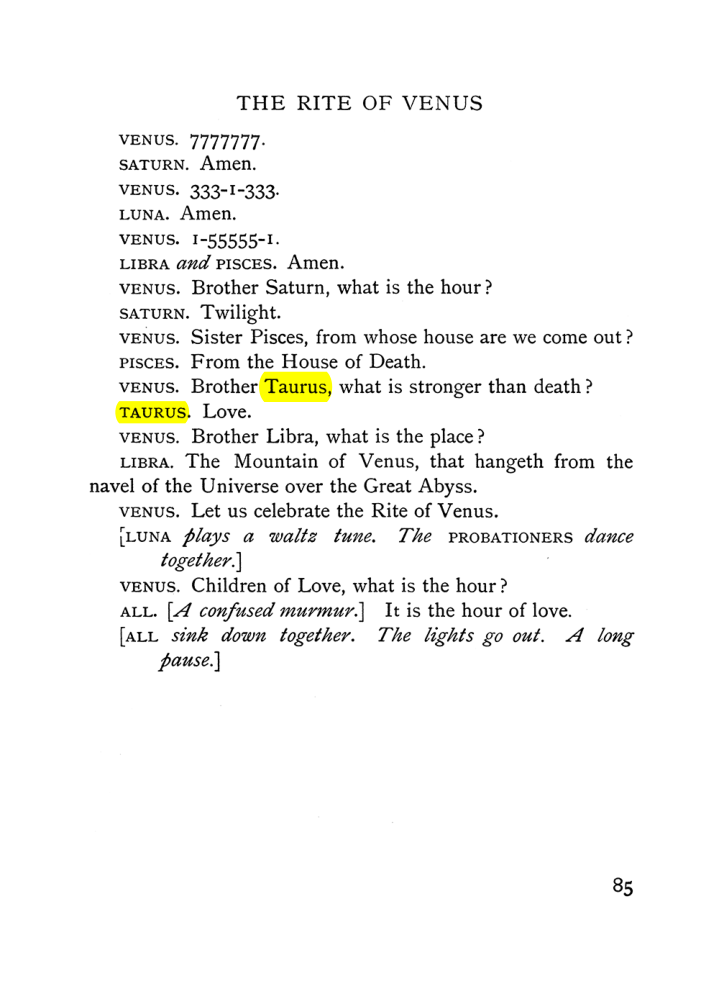 Original scan of The Equinox (Volume I, Number VI), PDF page 263