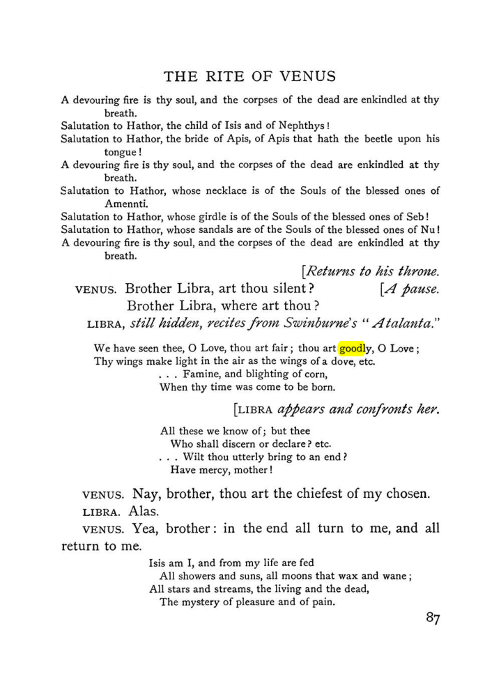Original scan of The Equinox (Volume I, Number VI), PDF page 265