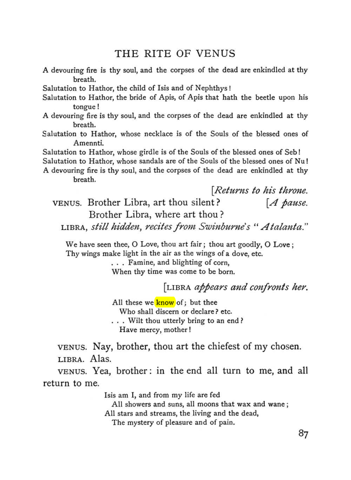 Original scan of The Equinox (Volume I, Number VI), PDF page 265