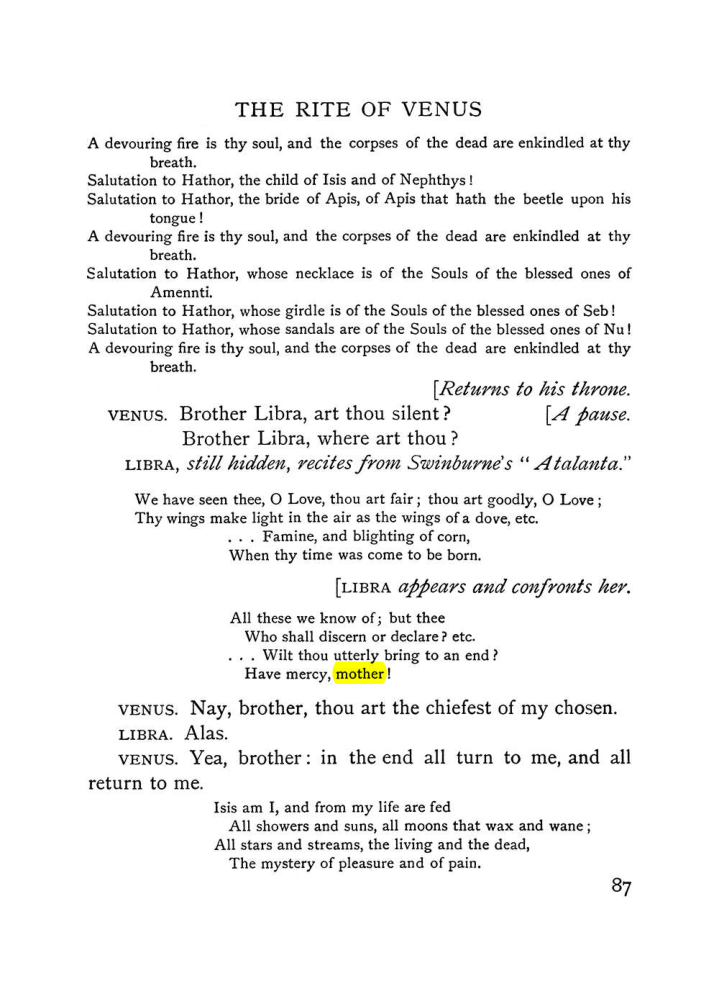 Original scan of The Equinox (Volume I, Number VI), PDF page 265