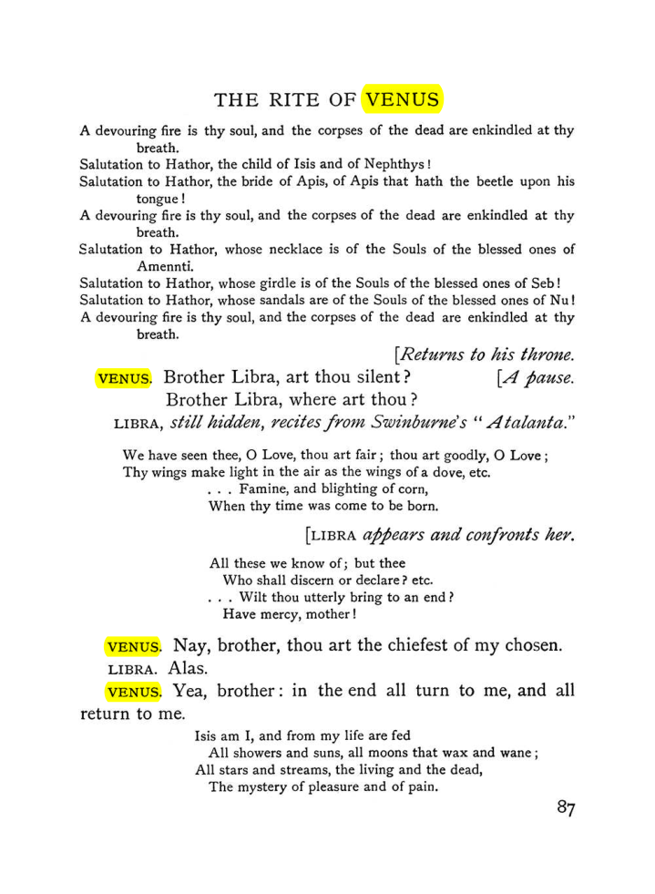 Original scan of The Equinox (Volume I, Number VI), PDF page 265