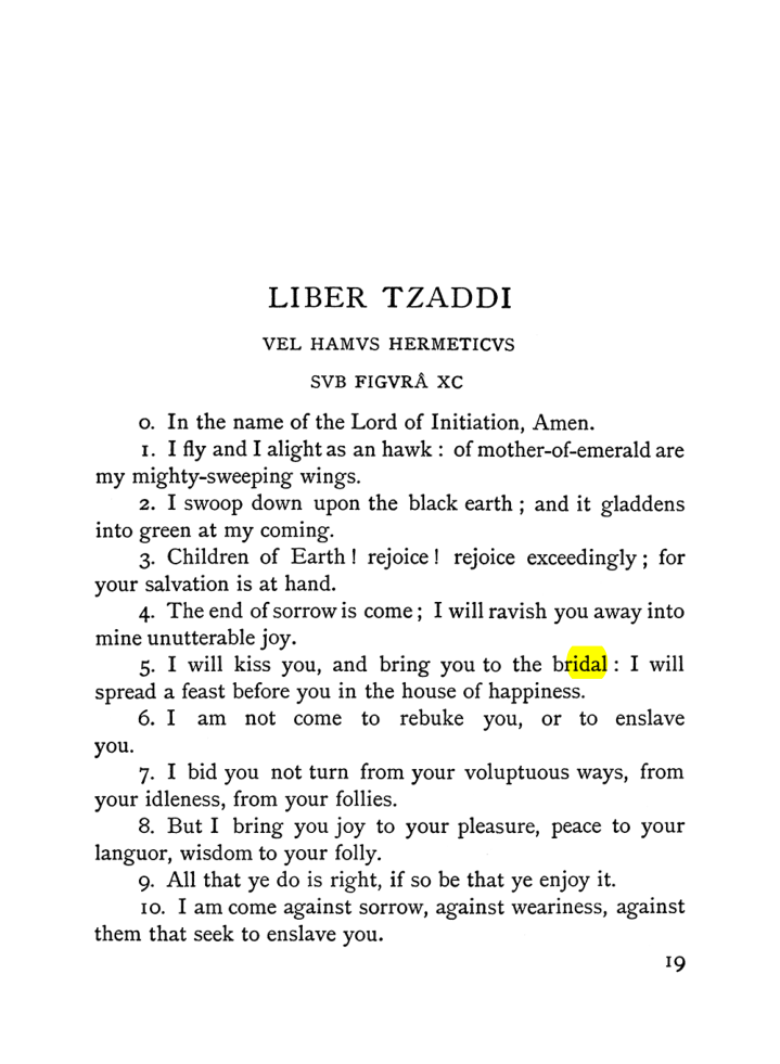 Original scan of The Equinox (Volume I, Number VI), PDF page 27
