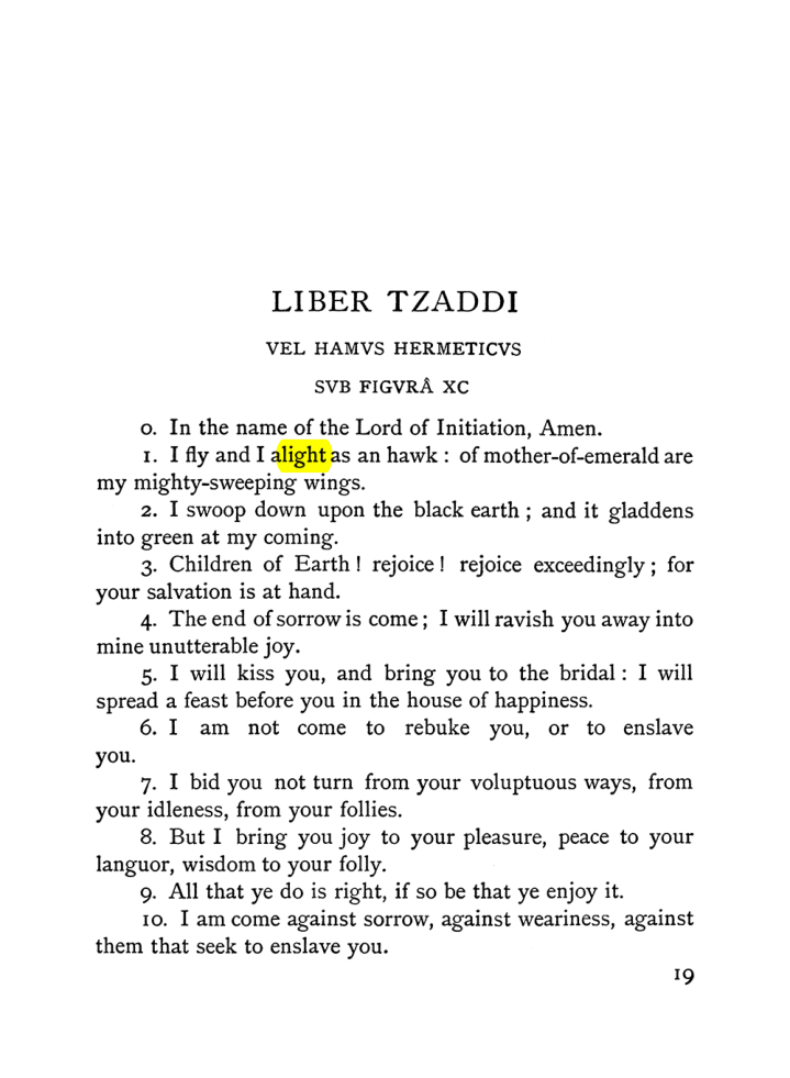 Original scan of The Equinox (Volume I, Number VI), PDF page 27