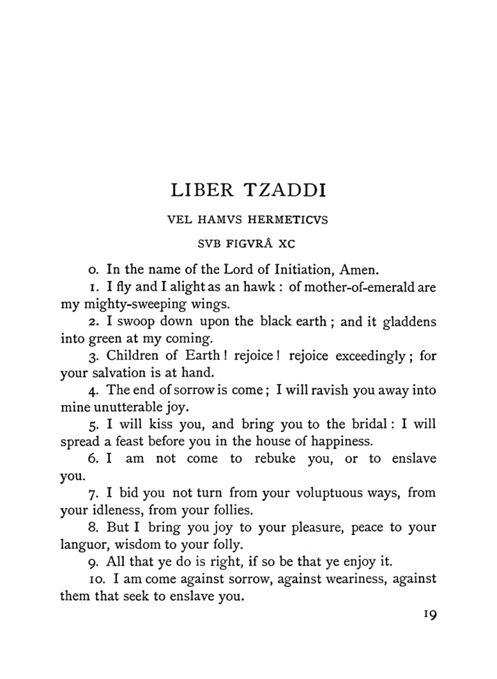 Original scan of The Equinox (Volume I, Number VI), PDF page 27
