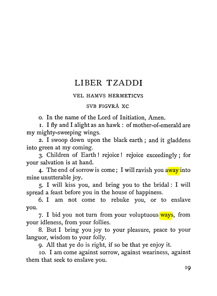 Original scan of The Equinox (Volume I, Number VI), PDF page 27