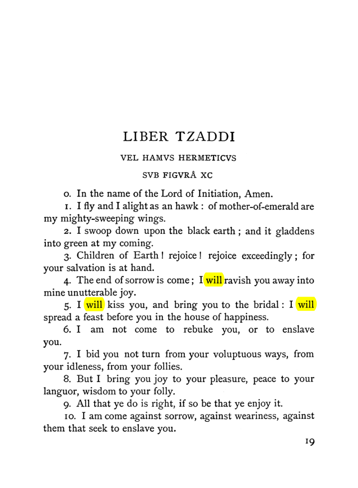 Original scan of The Equinox (Volume I, Number VI), PDF page 27