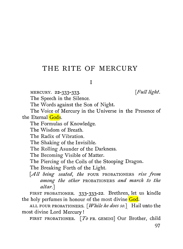 Original scan of The Equinox (Volume I, Number VI), PDF page 275