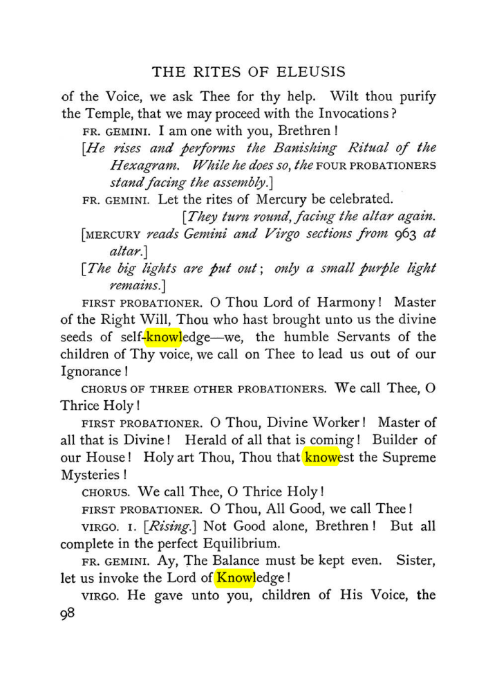 Original scan of The Equinox (Volume I, Number VI), PDF page 276