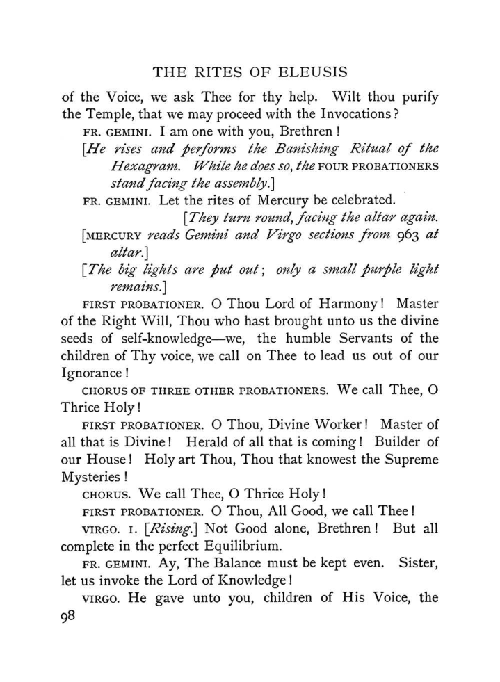 Original scan of The Equinox (Volume I, Number VI), PDF page 276
