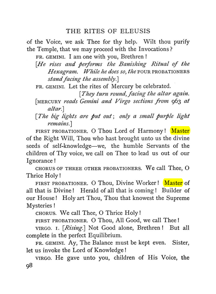 Original scan of The Equinox (Volume I, Number VI), PDF page 276