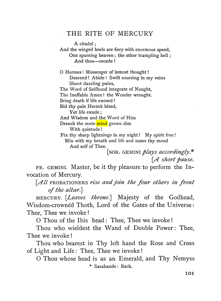 Original scan of The Equinox (Volume I, Number VI), PDF page 279