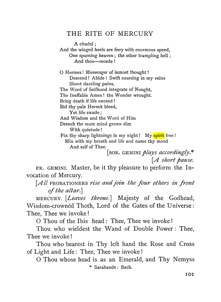 Original scan of The Equinox (Volume I, Number VI), PDF page 279
