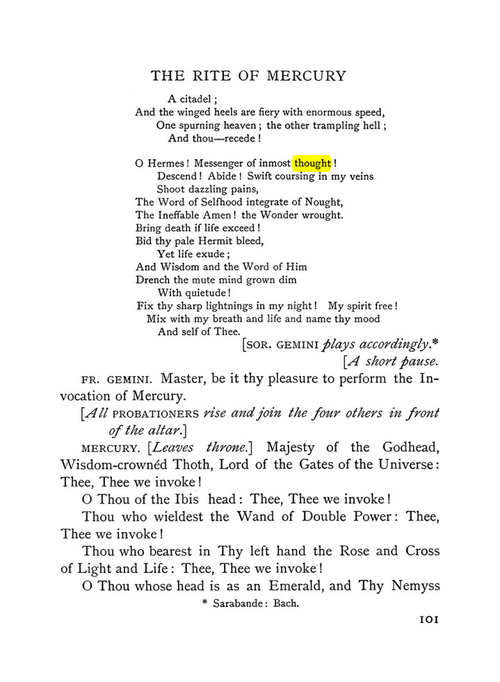 Original scan of The Equinox (Volume I, Number VI), PDF page 279