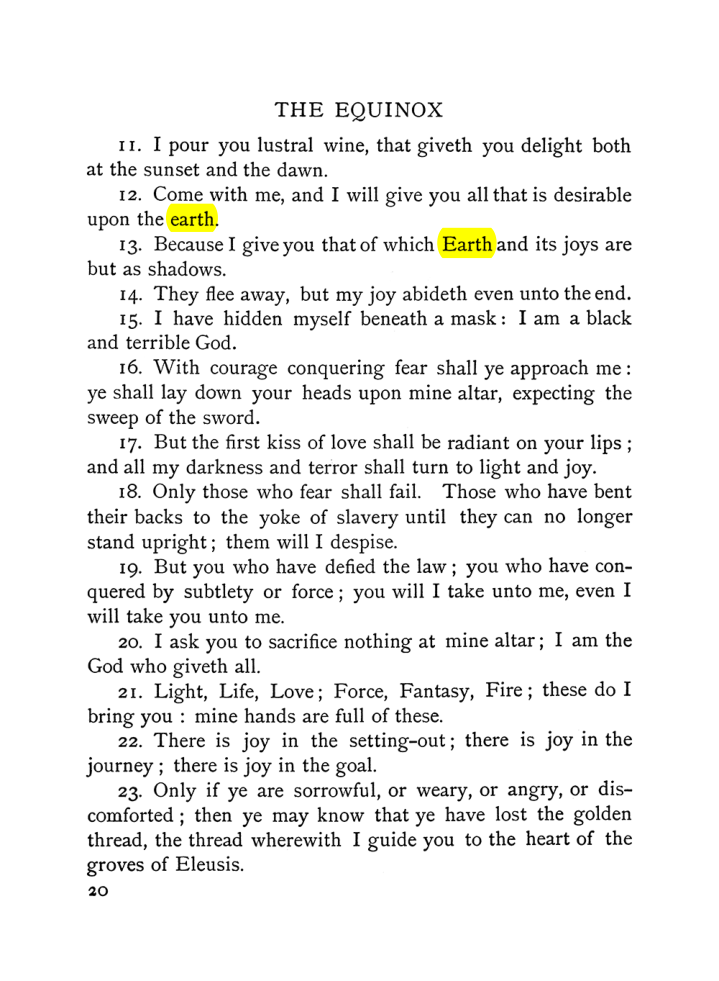 Original scan of The Equinox (Volume I, Number VI), PDF page 28