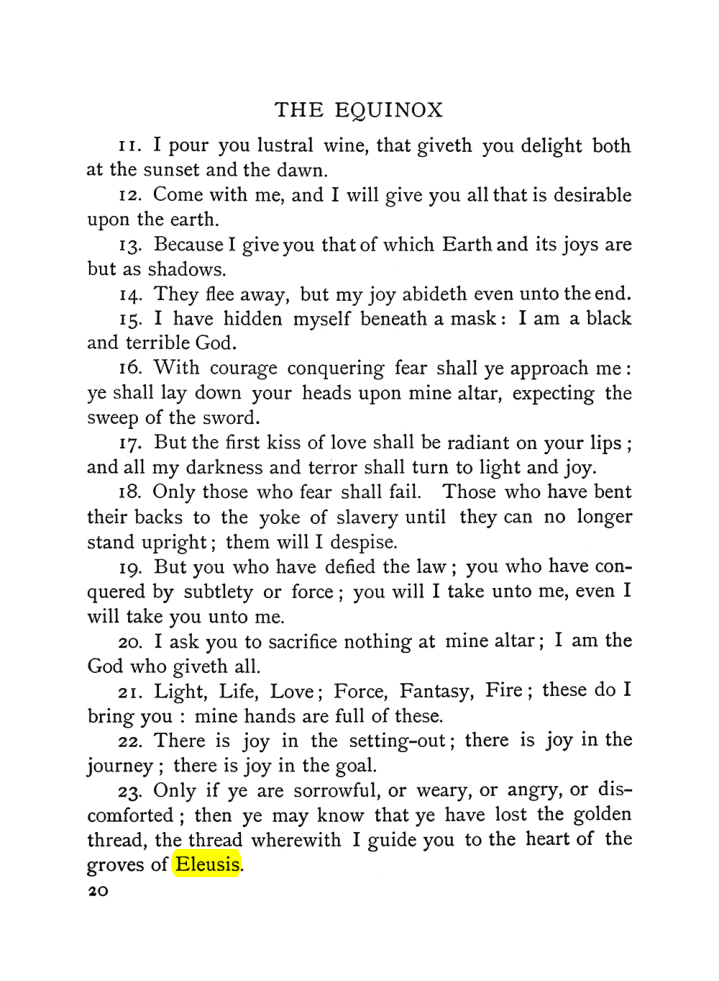 Original scan of The Equinox (Volume I, Number VI), PDF page 28