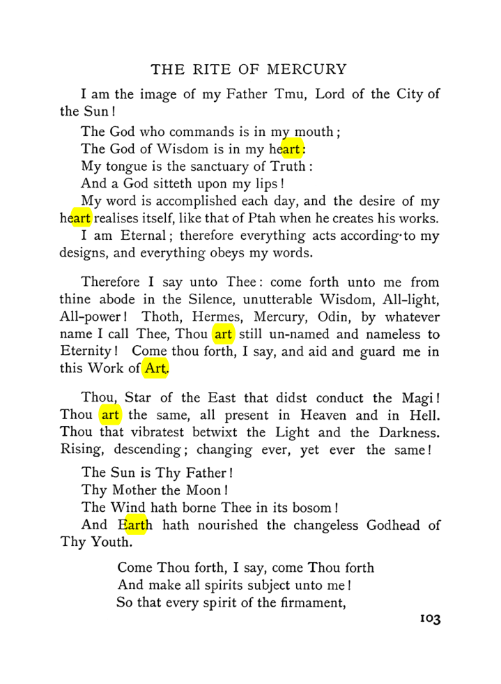 Original scan of The Equinox (Volume I, Number VI), PDF page 281