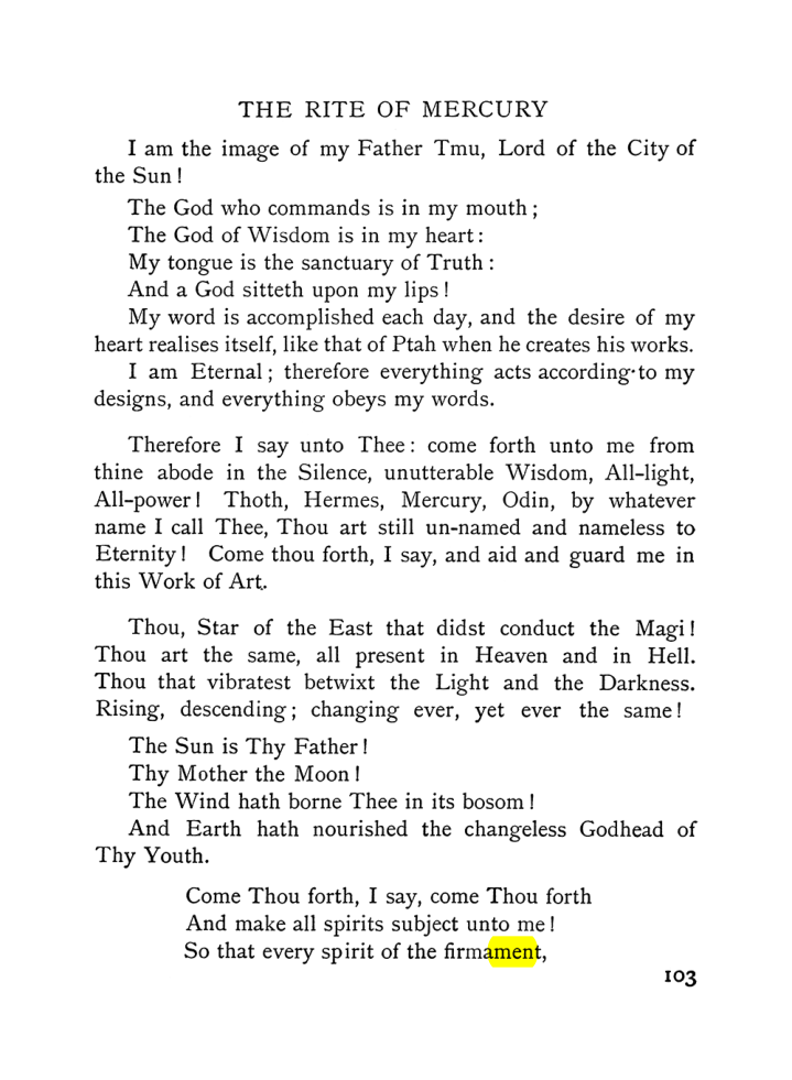 Original scan of The Equinox (Volume I, Number VI), PDF page 281