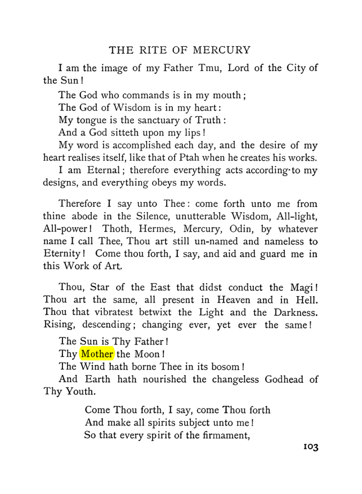 Original scan of The Equinox (Volume I, Number VI), PDF page 281
