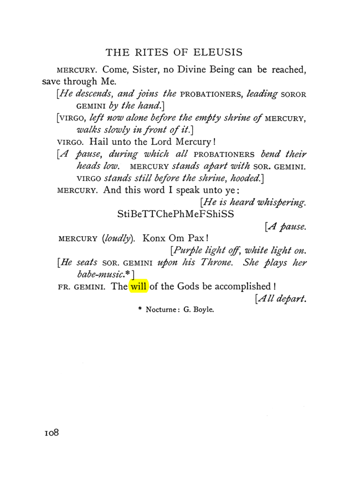 Original scan of The Equinox (Volume I, Number VI), PDF page 286