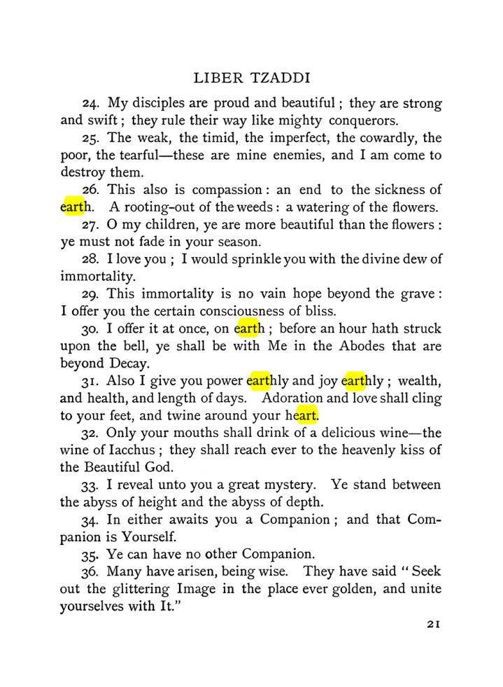 Original scan of The Equinox (Volume I, Number VI), PDF page 29