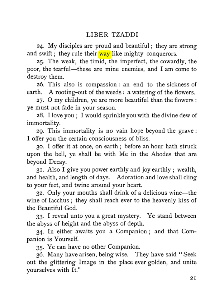 Original scan of The Equinox (Volume I, Number VI), PDF page 29