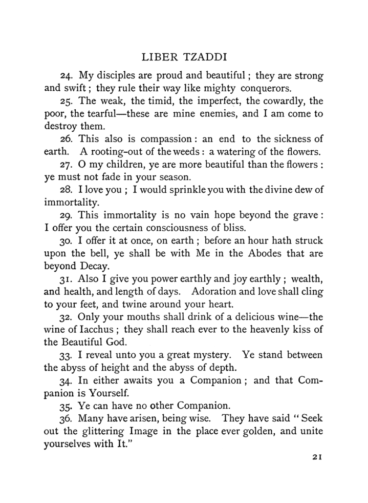 Original scan of The Equinox (Volume I, Number VI), PDF page 29