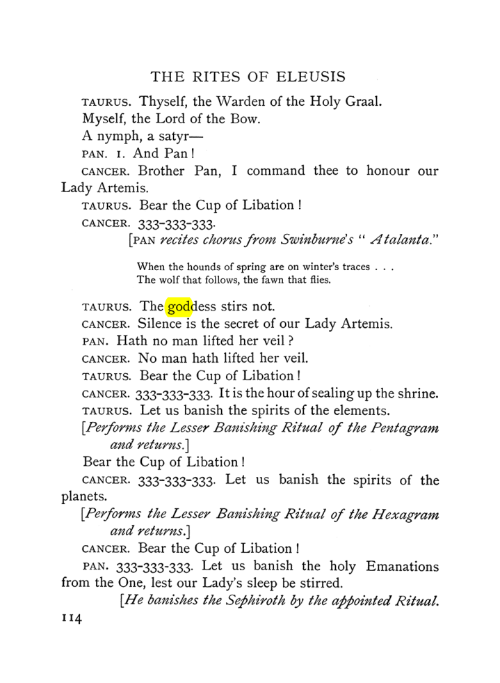 Original scan of The Equinox (Volume I, Number VI), PDF page 292