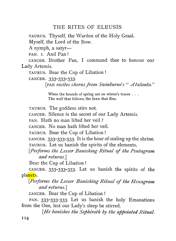 Original scan of The Equinox (Volume I, Number VI), PDF page 292