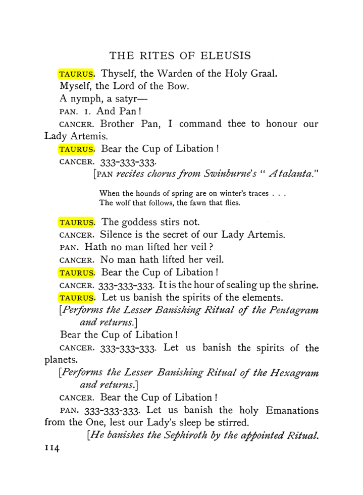 Original scan of The Equinox (Volume I, Number VI), PDF page 292