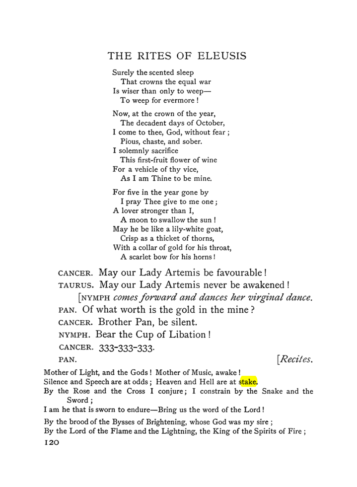 Original scan of The Equinox (Volume I, Number VI), PDF page 298