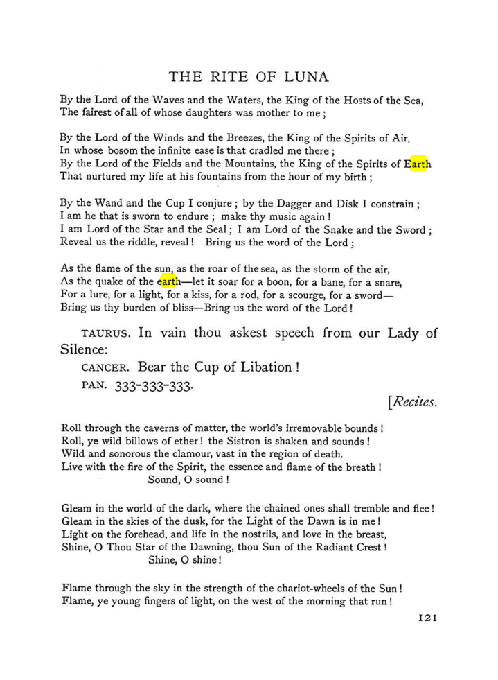 Original scan of The Equinox (Volume I, Number VI), PDF page 299
