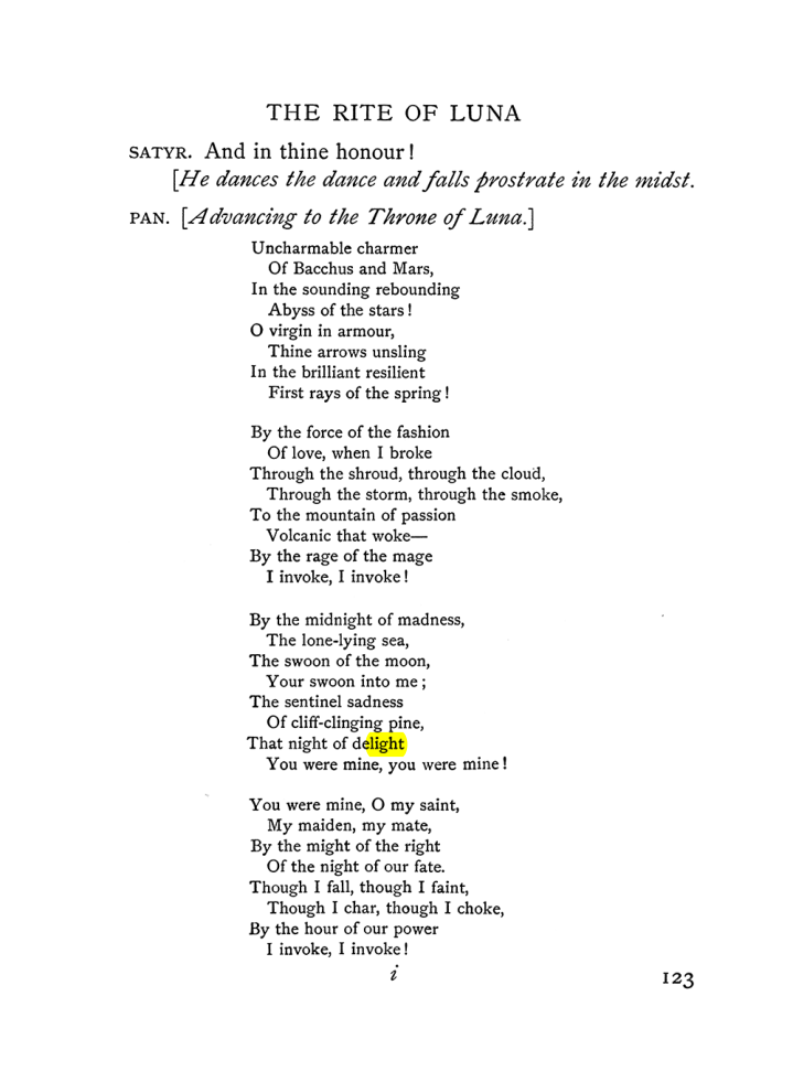 Original scan of The Equinox (Volume I, Number VI), PDF page 301