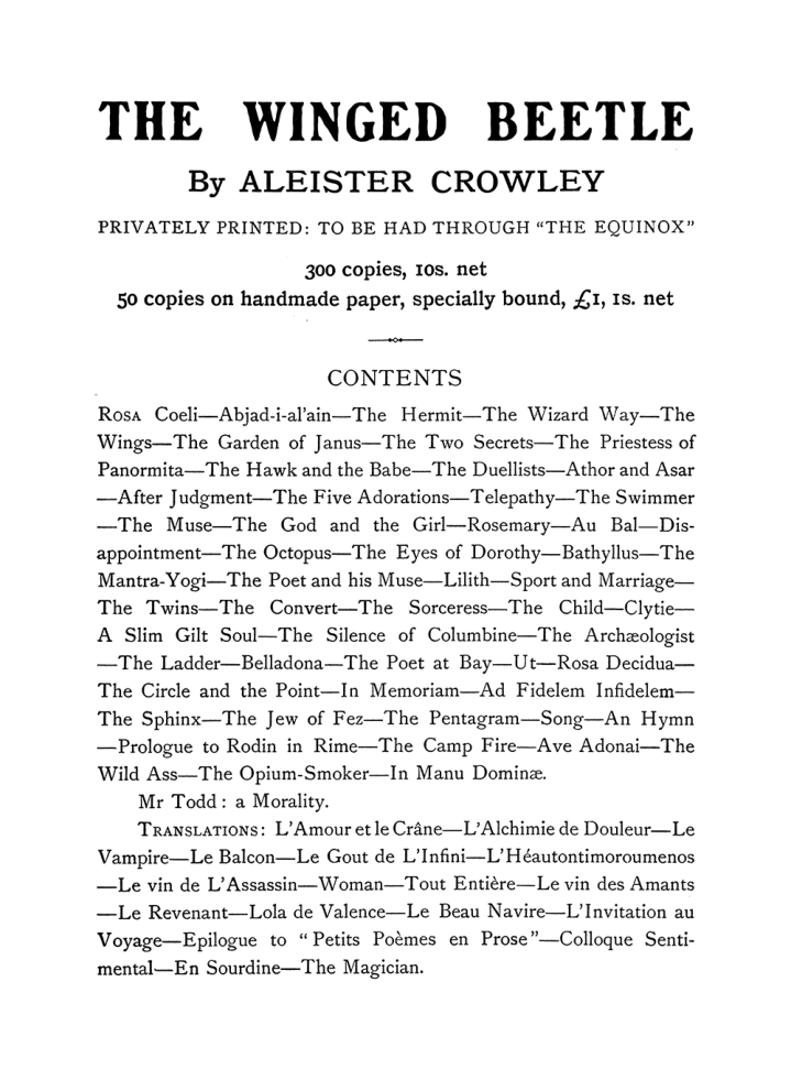 Original scan of The Equinox (Volume I, Number VI), PDF page 303