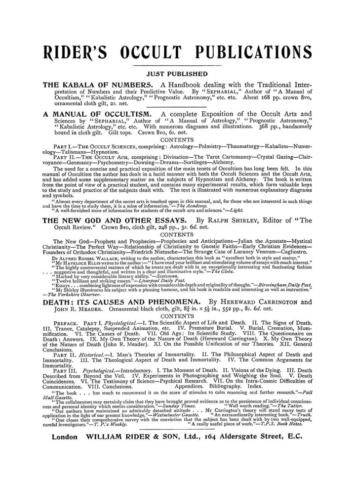 Original scan of The Equinox (Volume I, Number VI), PDF page 305