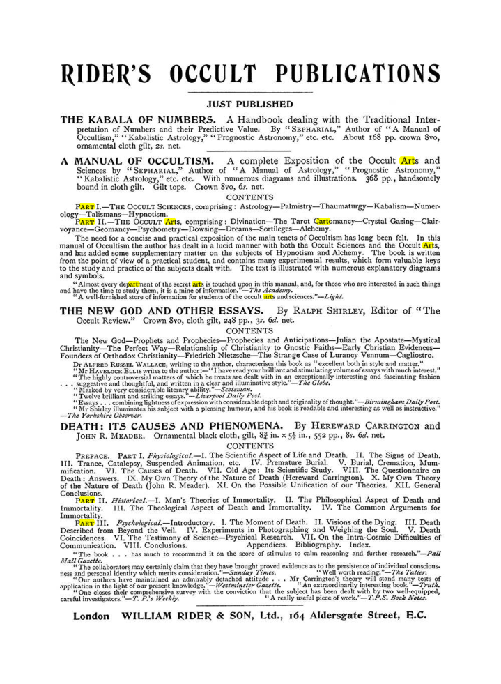 Original scan of The Equinox (Volume I, Number VI), PDF page 305