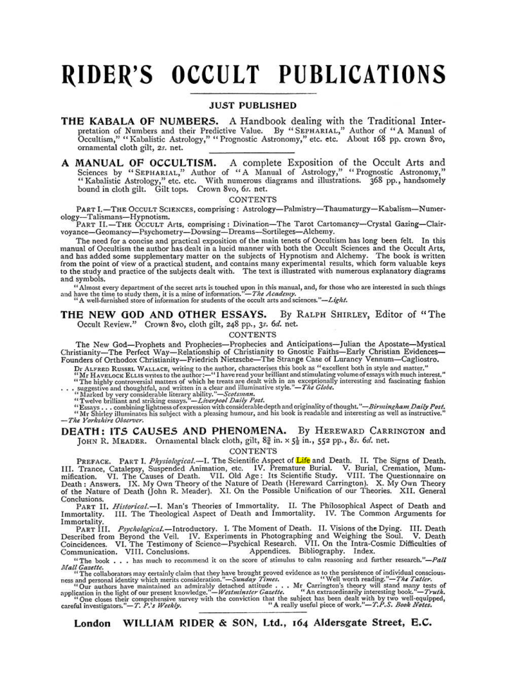 Original scan of The Equinox (Volume I, Number VI), PDF page 305