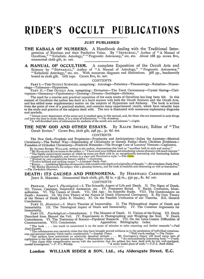 Original scan of The Equinox (Volume I, Number VI), PDF page 305