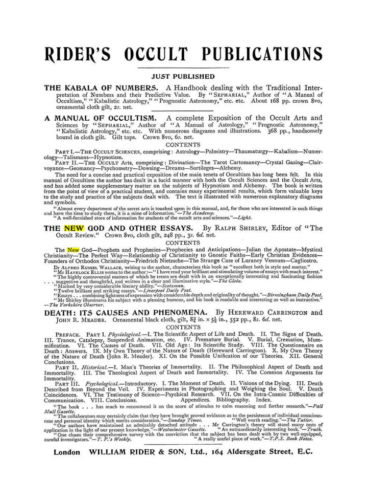 Original scan of The Equinox (Volume I, Number VI), PDF page 305