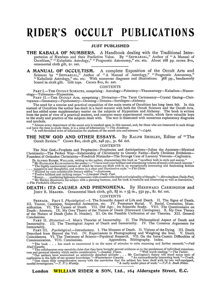 Original scan of The Equinox (Volume I, Number VI), PDF page 305