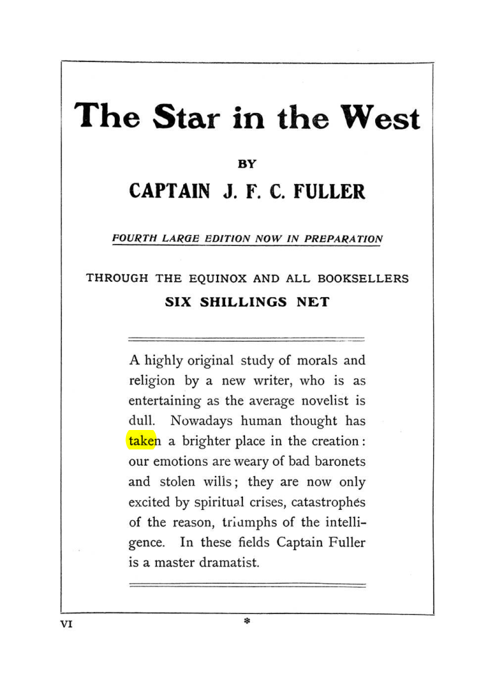 Original scan of The Equinox (Volume I, Number VI), PDF page 306