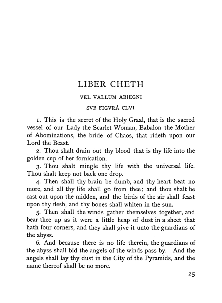 Original scan of The Equinox (Volume I, Number VI), PDF page 33