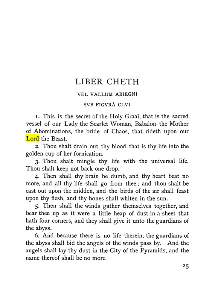 Original scan of The Equinox (Volume I, Number VI), PDF page 33