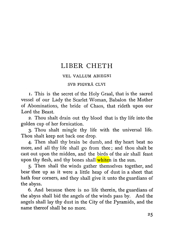 Original scan of The Equinox (Volume I, Number VI), PDF page 33