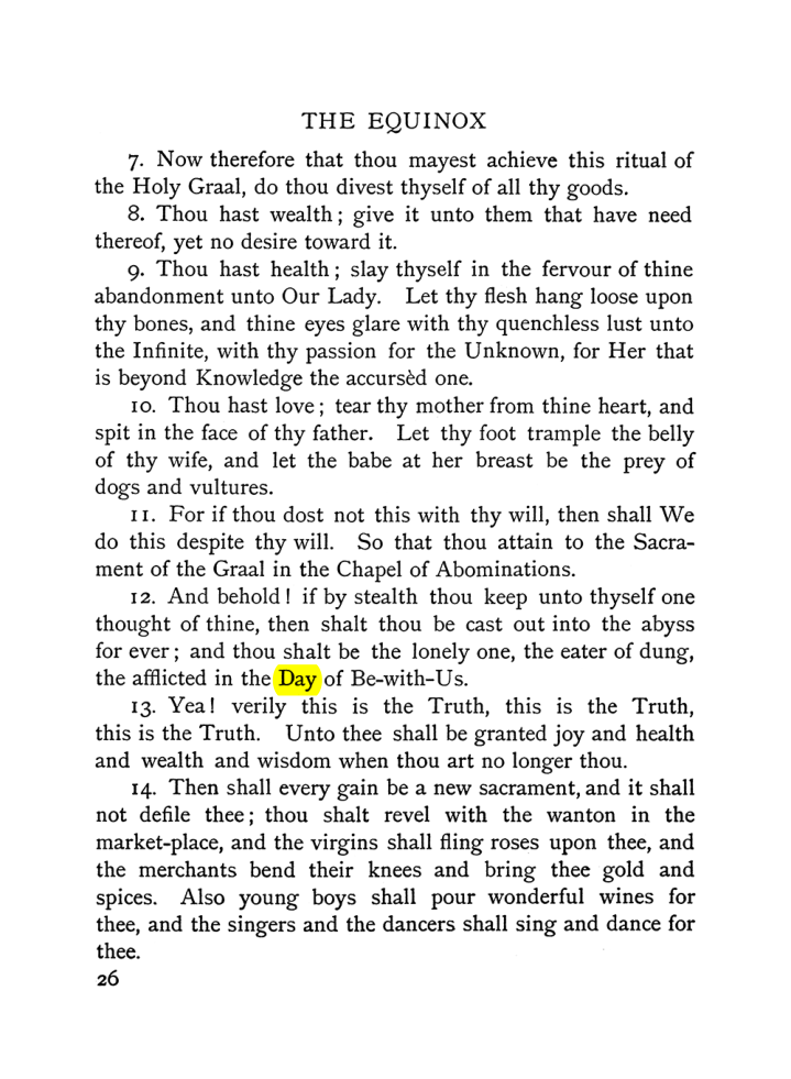 Original scan of The Equinox (Volume I, Number VI), PDF page 34