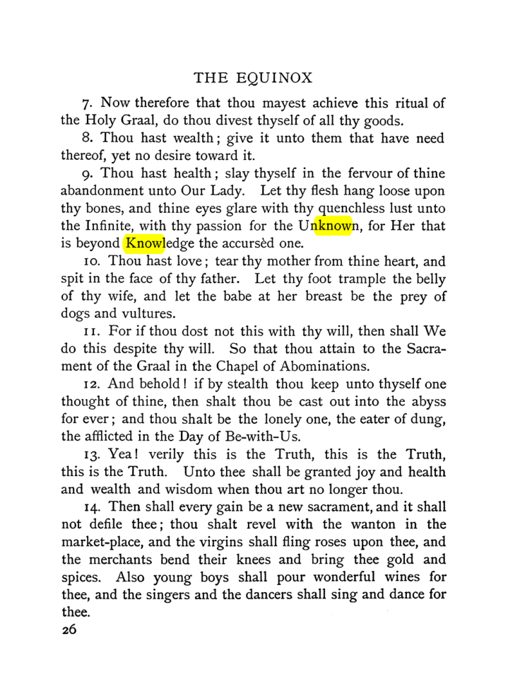 Original scan of The Equinox (Volume I, Number VI), PDF page 34