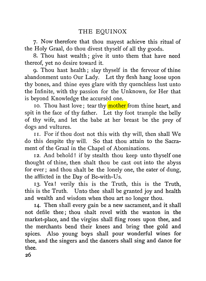 Original scan of The Equinox (Volume I, Number VI), PDF page 34