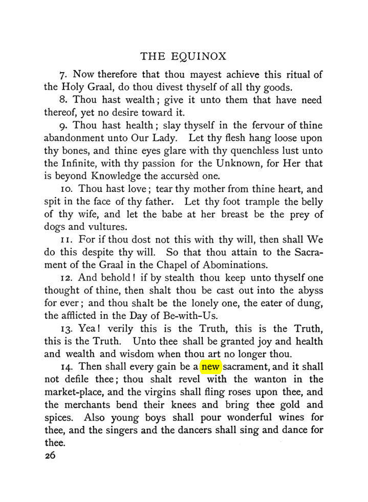 Original scan of The Equinox (Volume I, Number VI), PDF page 34